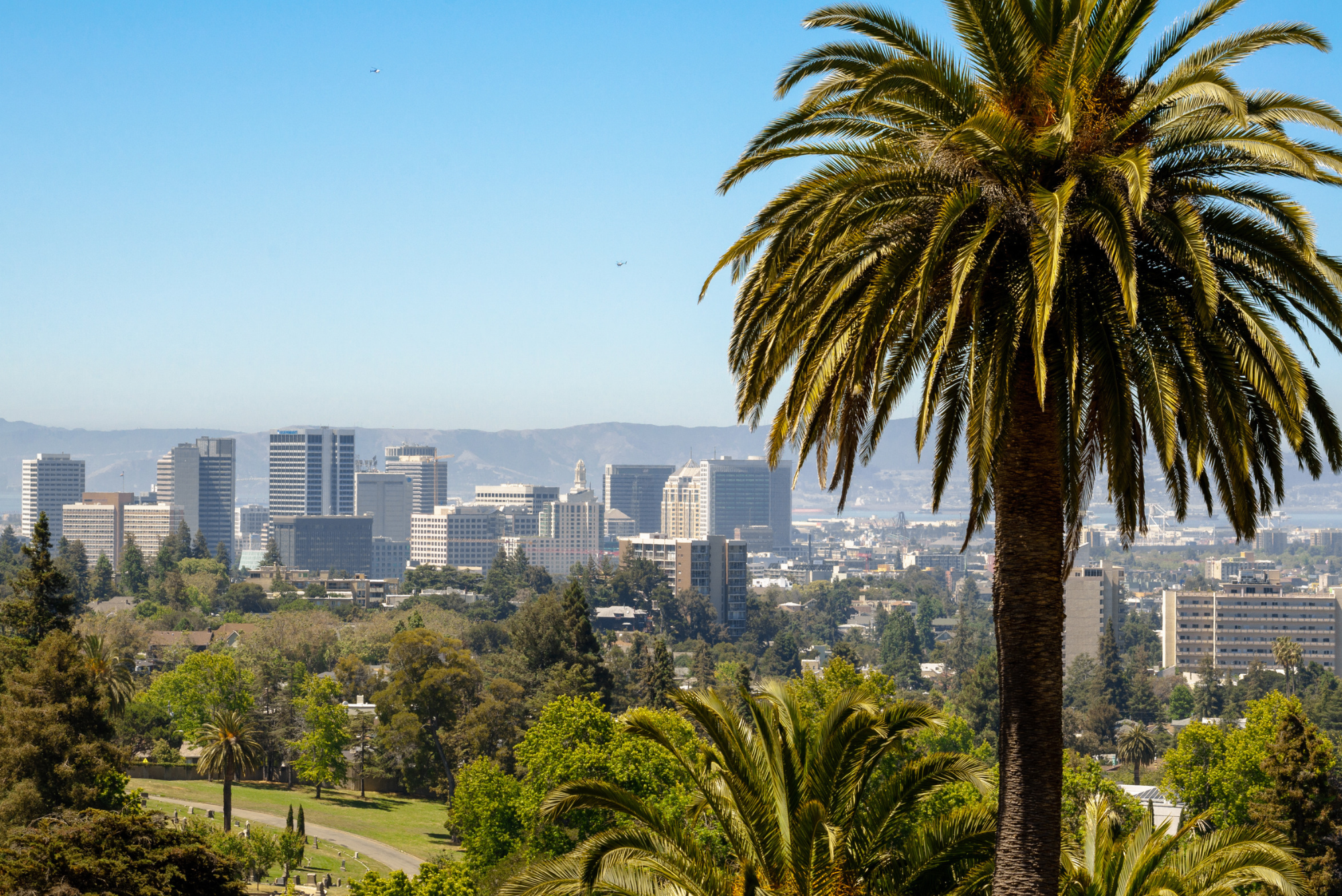 Oakland Bay Area business district